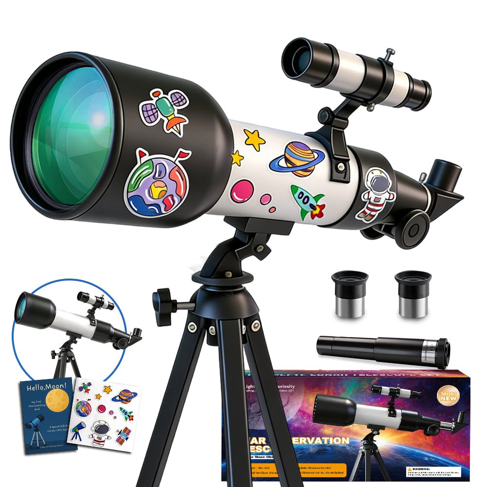 Telescope for Kids 60mm 90x Magnification with Sturdy Tripod, 2